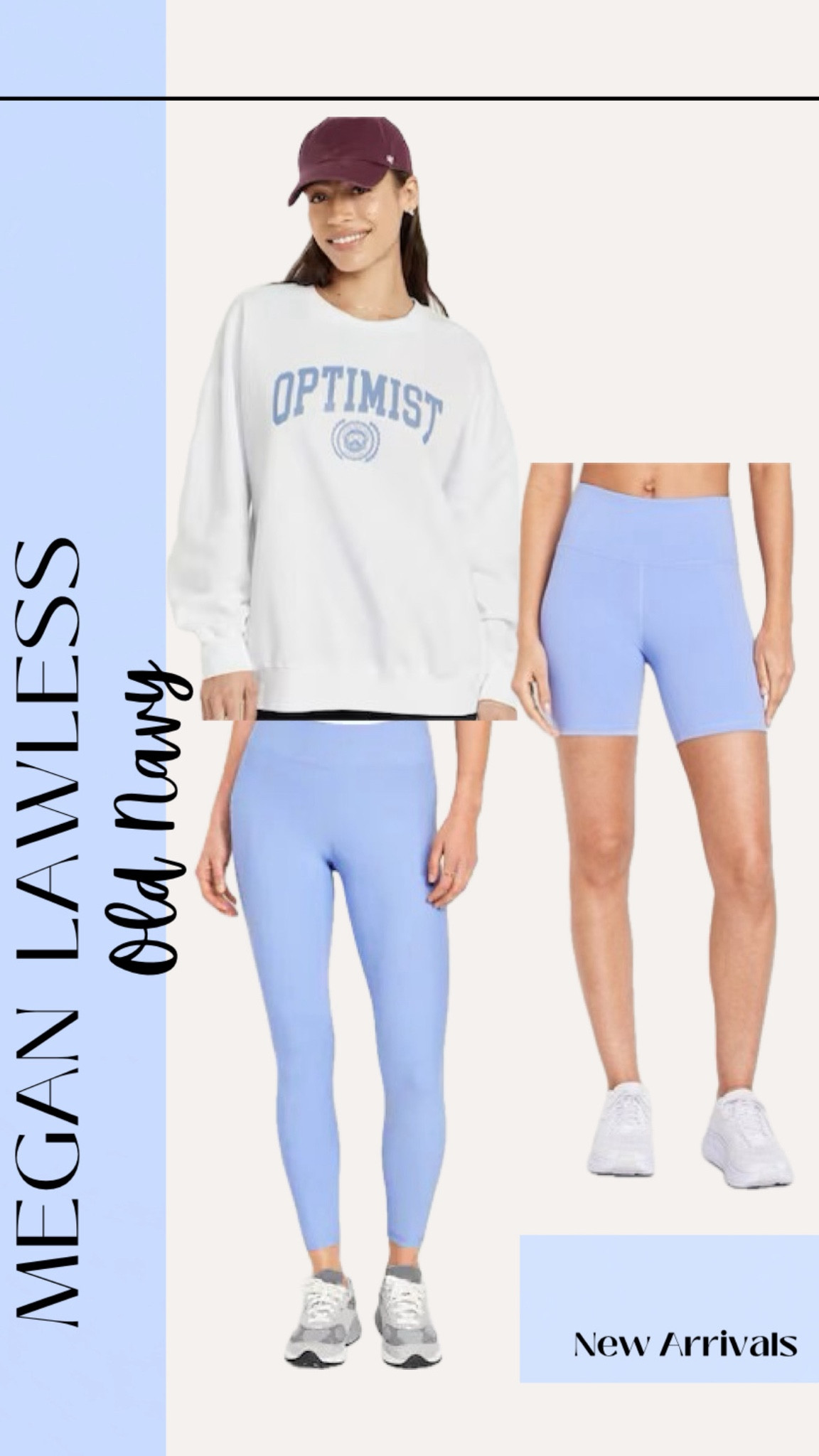 Old Navy new arrivals. Love these blue athleisure pieces for summer going into fall. 

Old navy/ petite/ midsize/ size inclusive/ size 8

#LTKSummerSales #LTKMidsize #LTKFindsUnder50