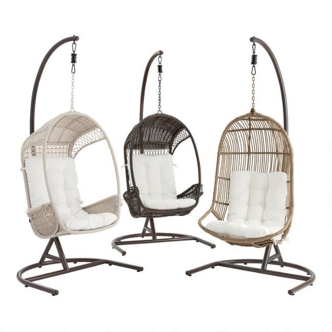 All Weather Chillasan Outdoor Hanging Chair Collection | World Market