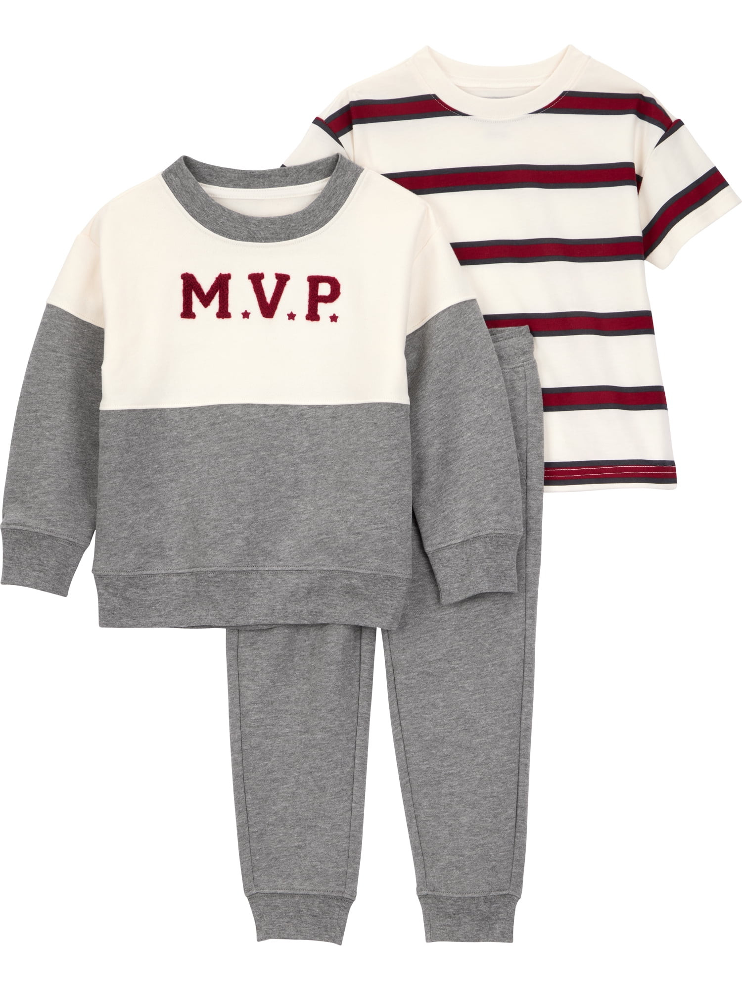 Carter's Child of Mine Toddler Boy Outfit Set, 3-Piece, Sizes 12M-5T | Walmart (US)