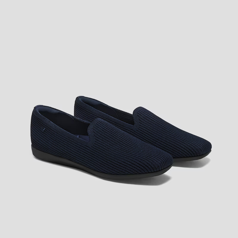 Water-Repellent Square-Toe Loafers (Samantha Walker) | VIVAIA
