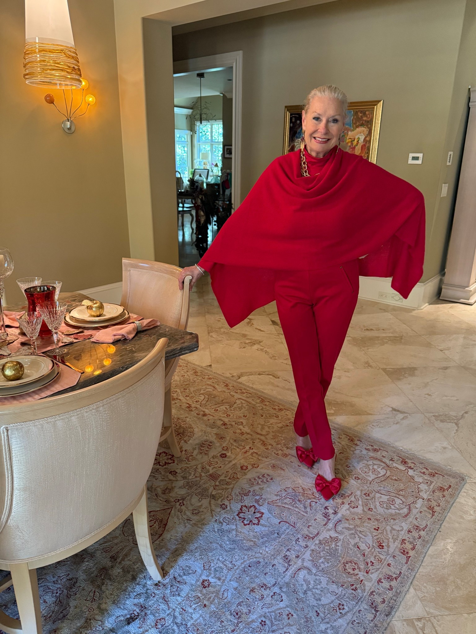 RED-Y for Christmas!

Love the effortless look of this all red outfit from Chico’s! 

#LTKStyleTip #LTKOver40 #LTKHoliday
