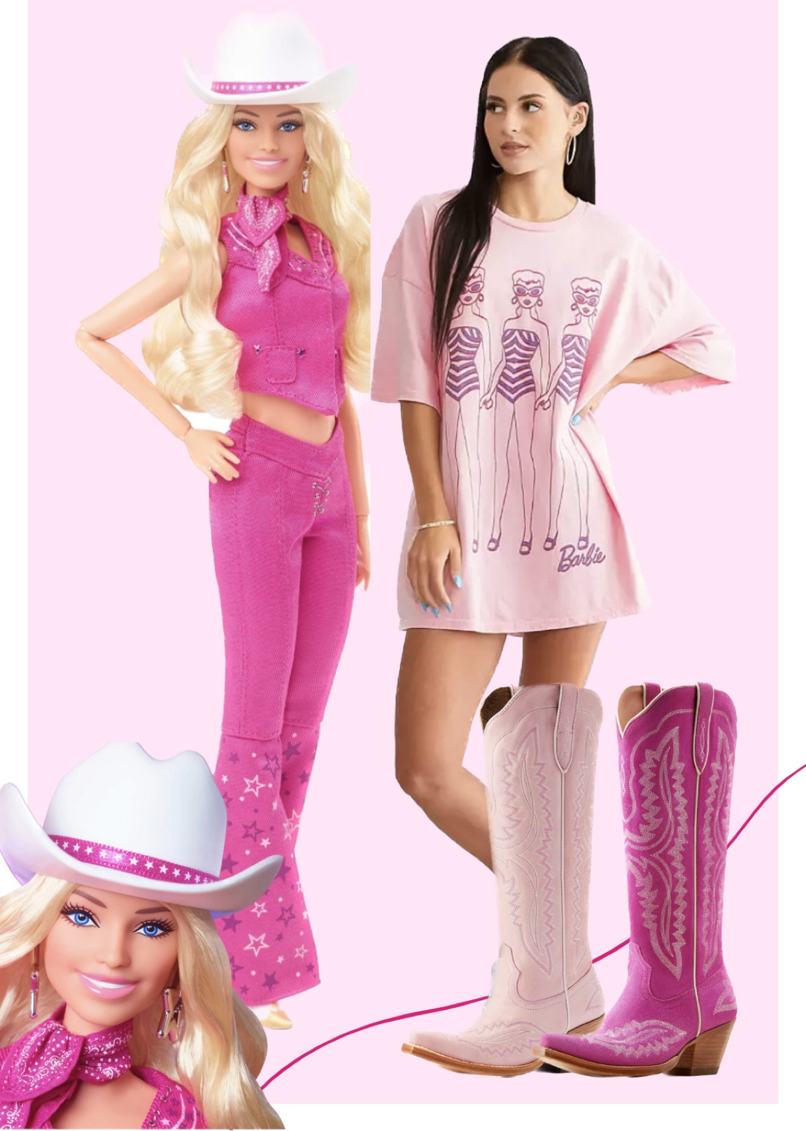 Oh are you looking for something to wear to the Barbie movie? I don’t know about you but I prefer comfort while I stuff my face in a dark theater 🕶️🍿 #barbie #barbiemovie

#LTKstyletip #LTKFind