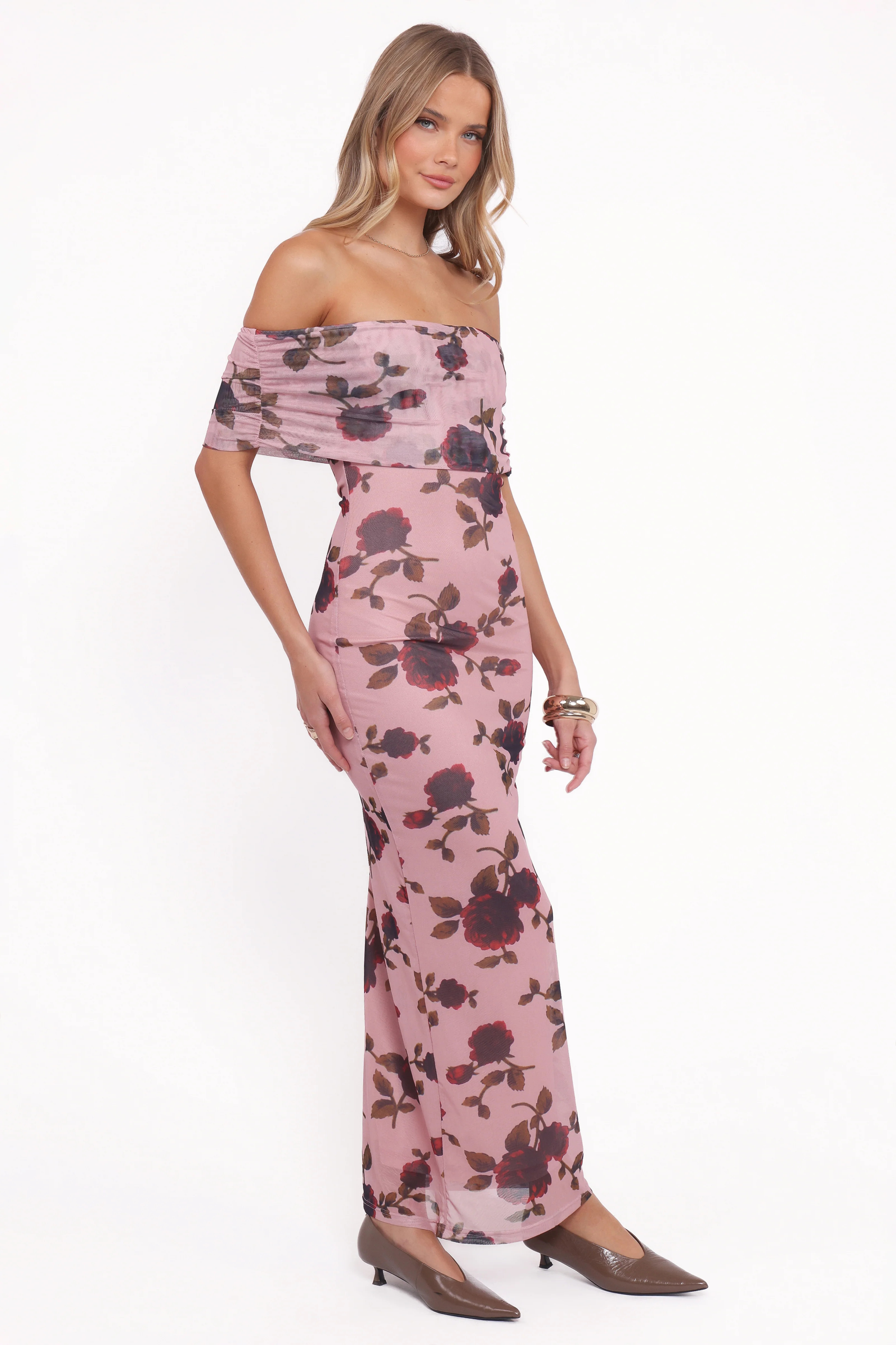 Indya Maxi Dress - Pink Floral | Petal & Pup (US)