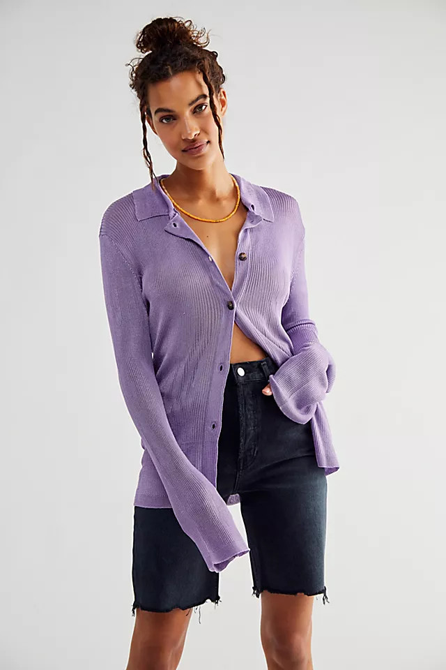 H20 Polo Cardi | Free People (Global - UK&FR Excluded)