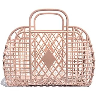 Vintage Retro (1980's) JELLY Plastic Purse Summer Child Bag Plastic Storage Halloween Gift Basket... | Amazon (US)