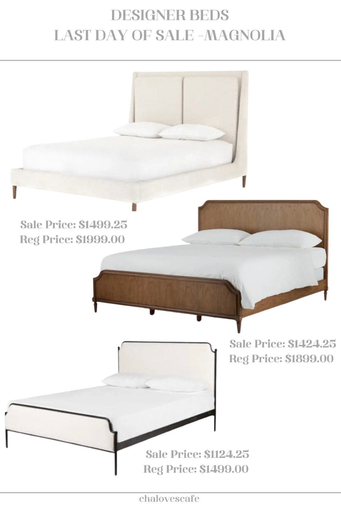 Designer furniture for less, last day of Magnolia Sale! 

#LTKhome #LTKSale #LTKsalealert