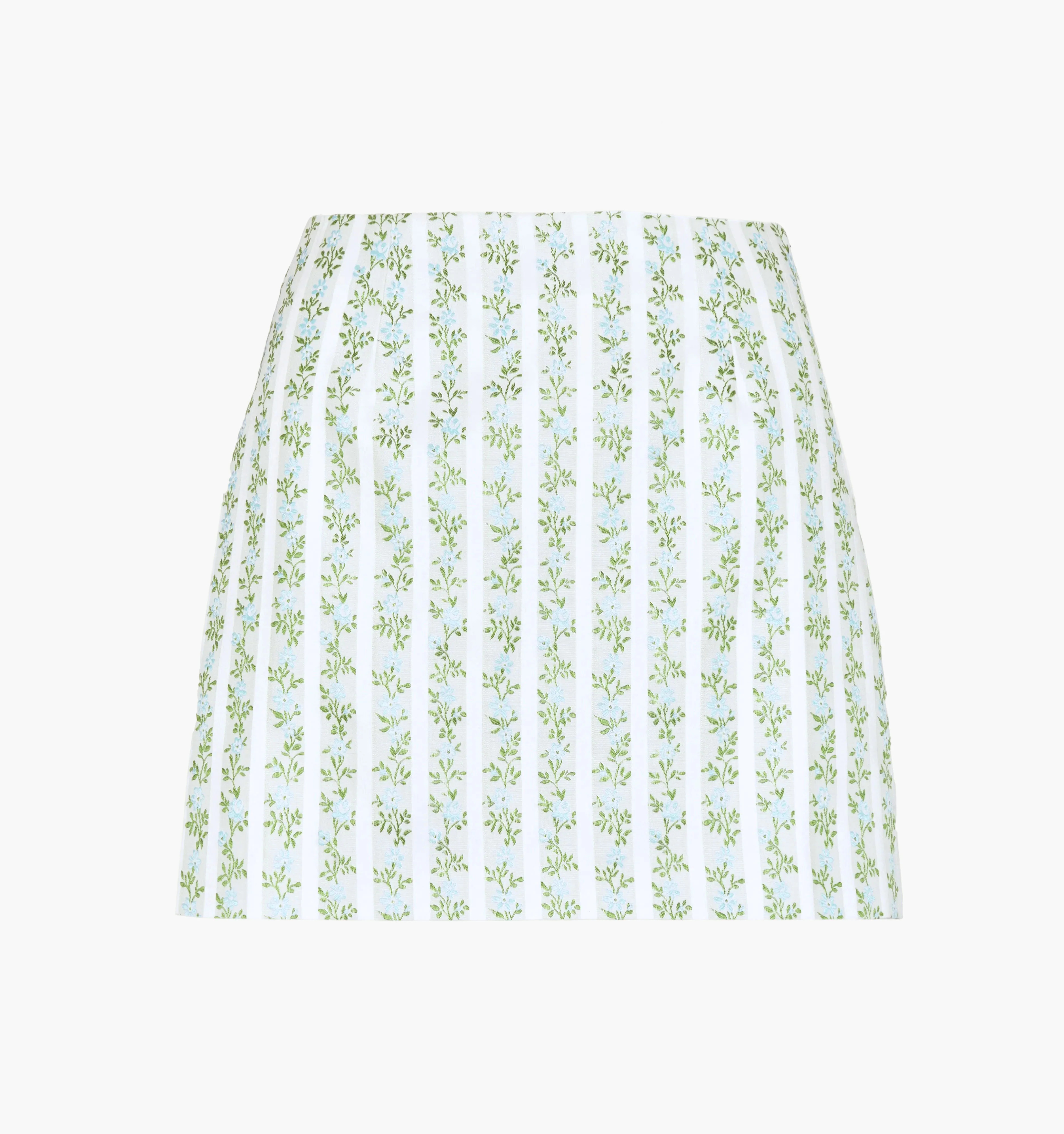 The Hallie Skirt | Brocade Vine Stripe / M | Hill House Home | Hill House Home US