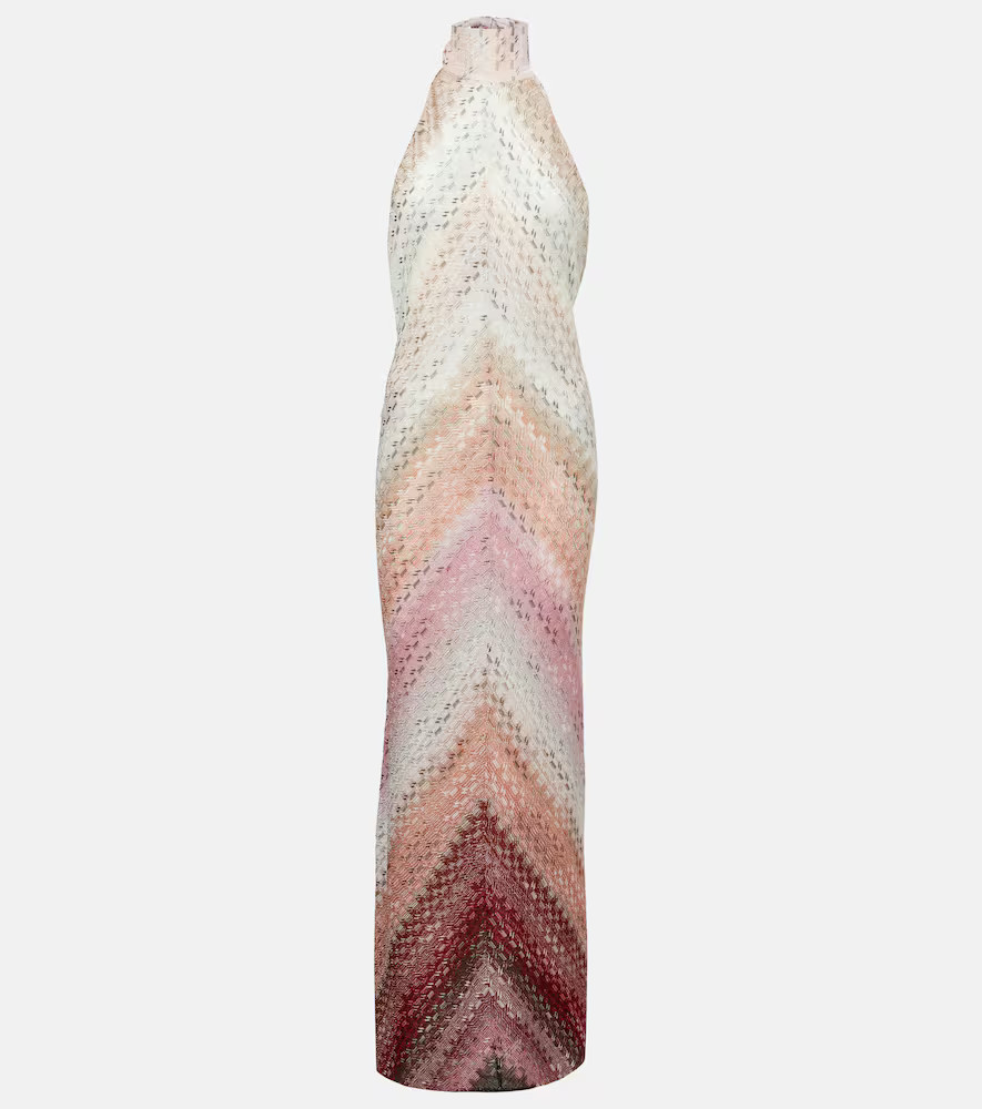 Missoni Zig Zag halterneck maxi dress | Mytheresa (US/CA)