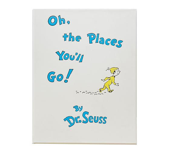 Oh The Places You'll Go by Dr. Seuss Leather-Bound Book | Pottery Barn (US)