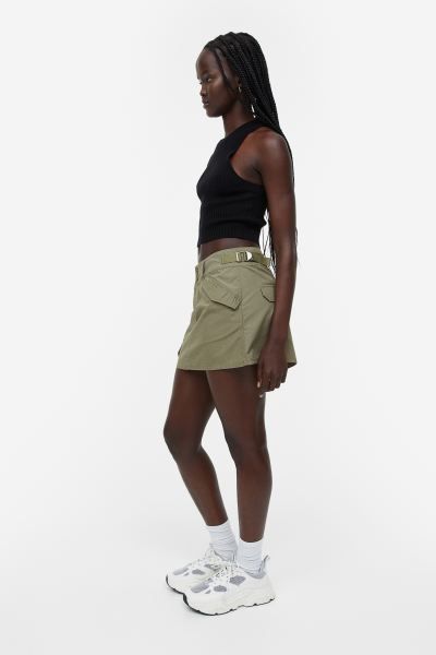 Low-waist Utility Skirt | H&M (US + CA)