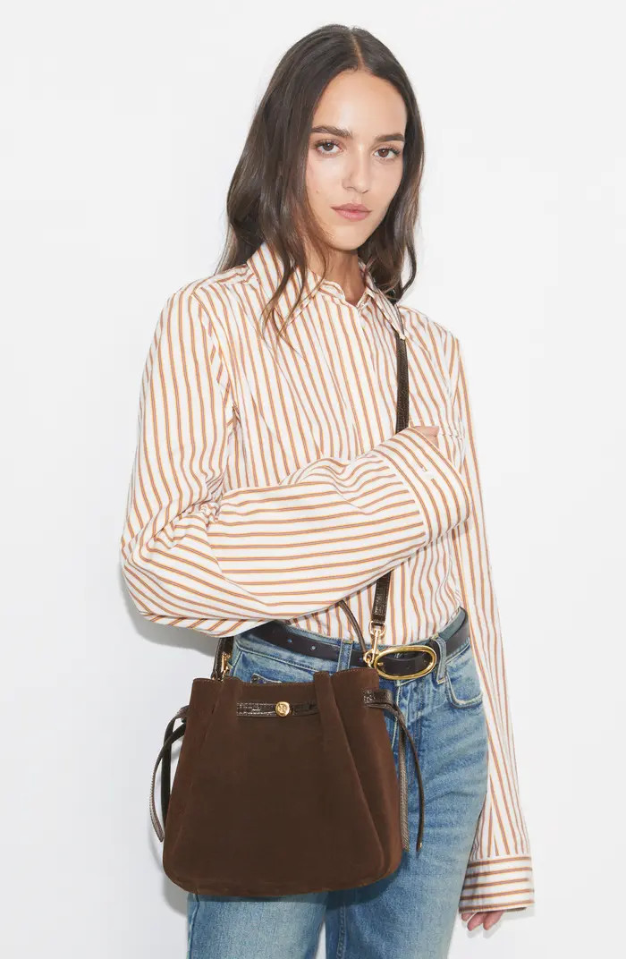 Romy Suede Bucket Bag | Nordstrom