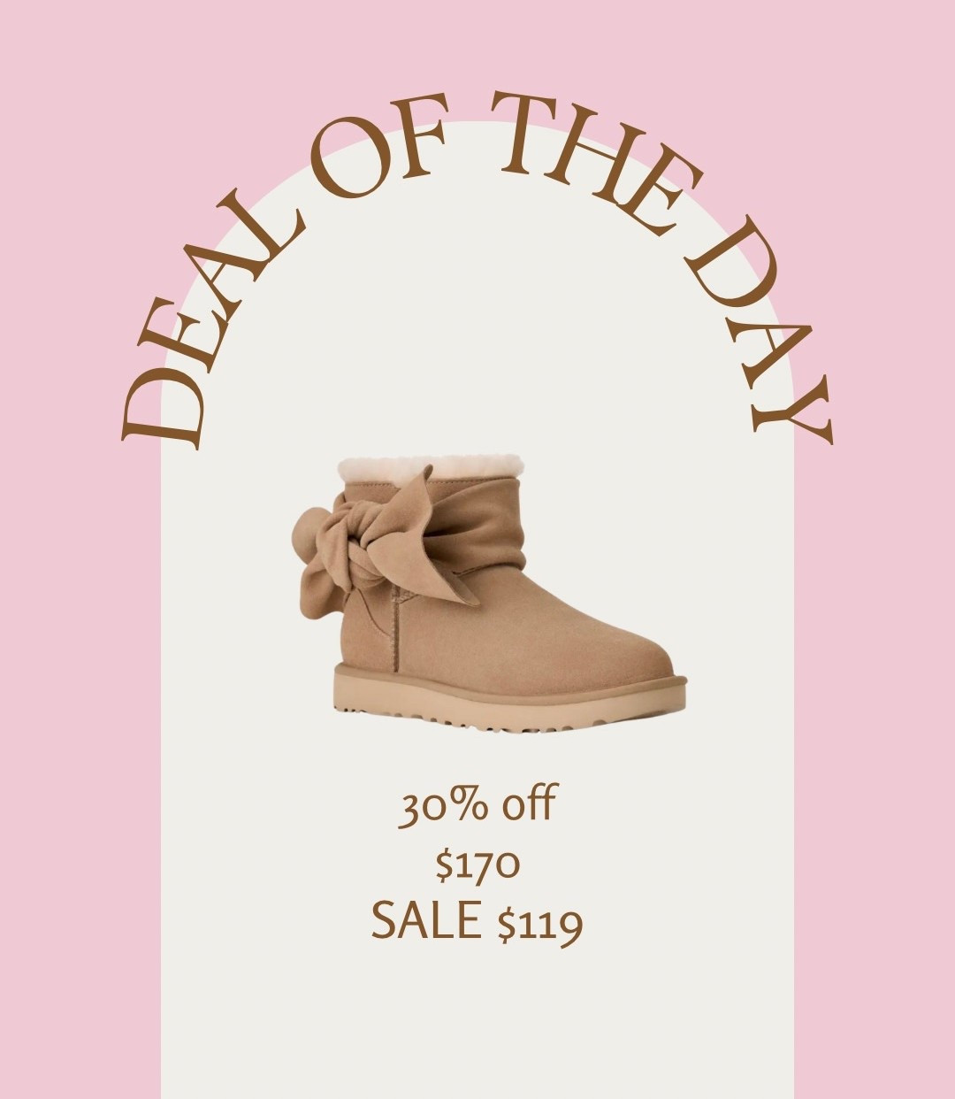 Bow ugg, ugg sale

#LTKSaleAlert #LTKootd