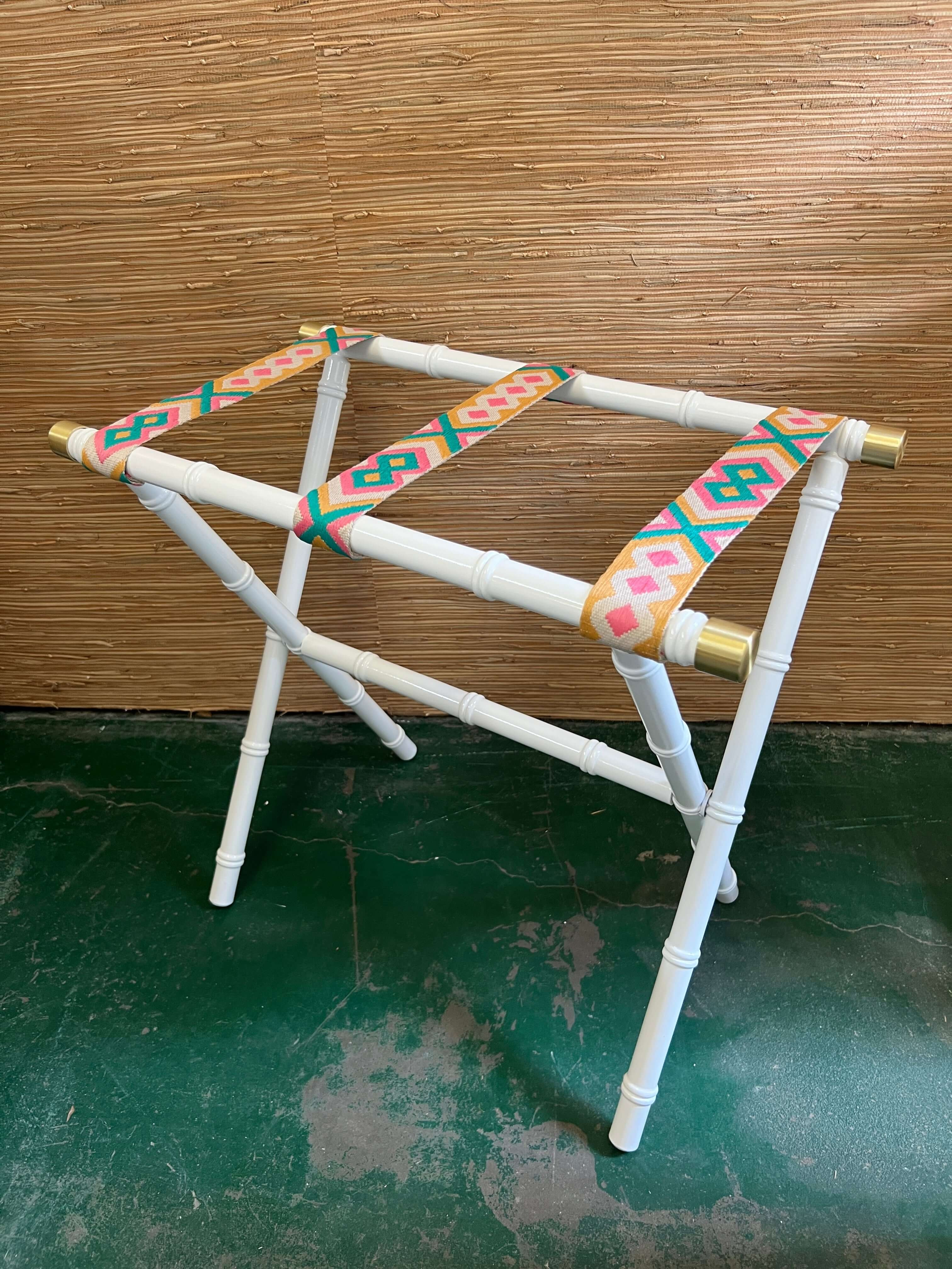 Christin Bamboo Luggage Rack | Stay Luggage Racks