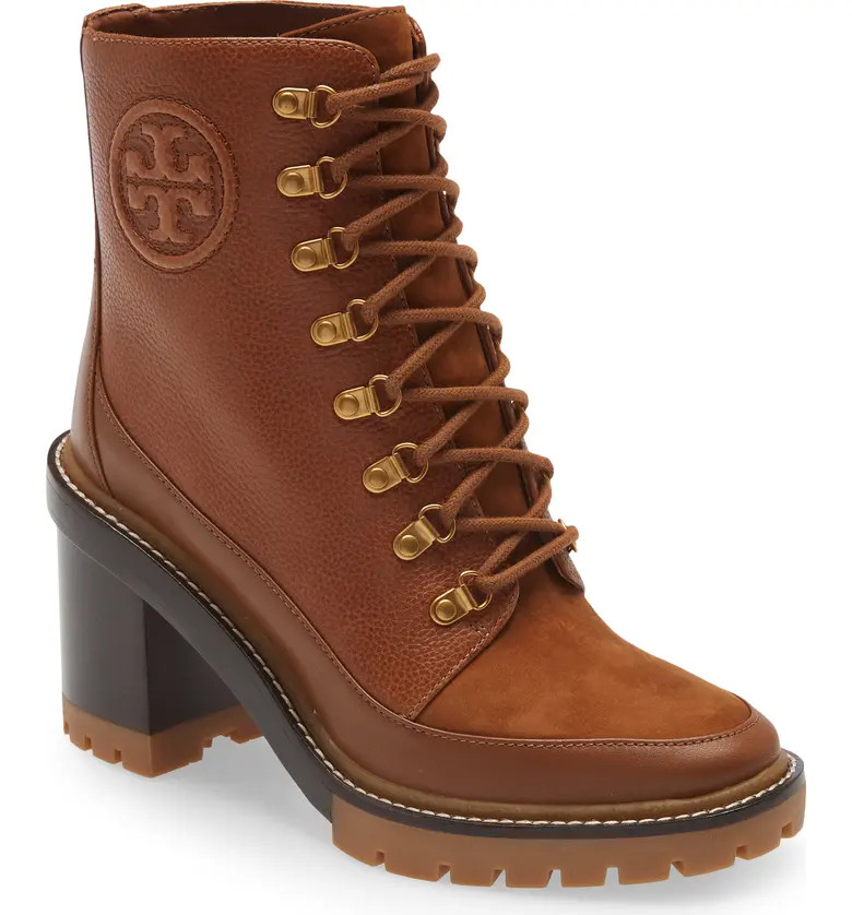 Miller Mixed Materials Lug Sole Boot | Nordstrom