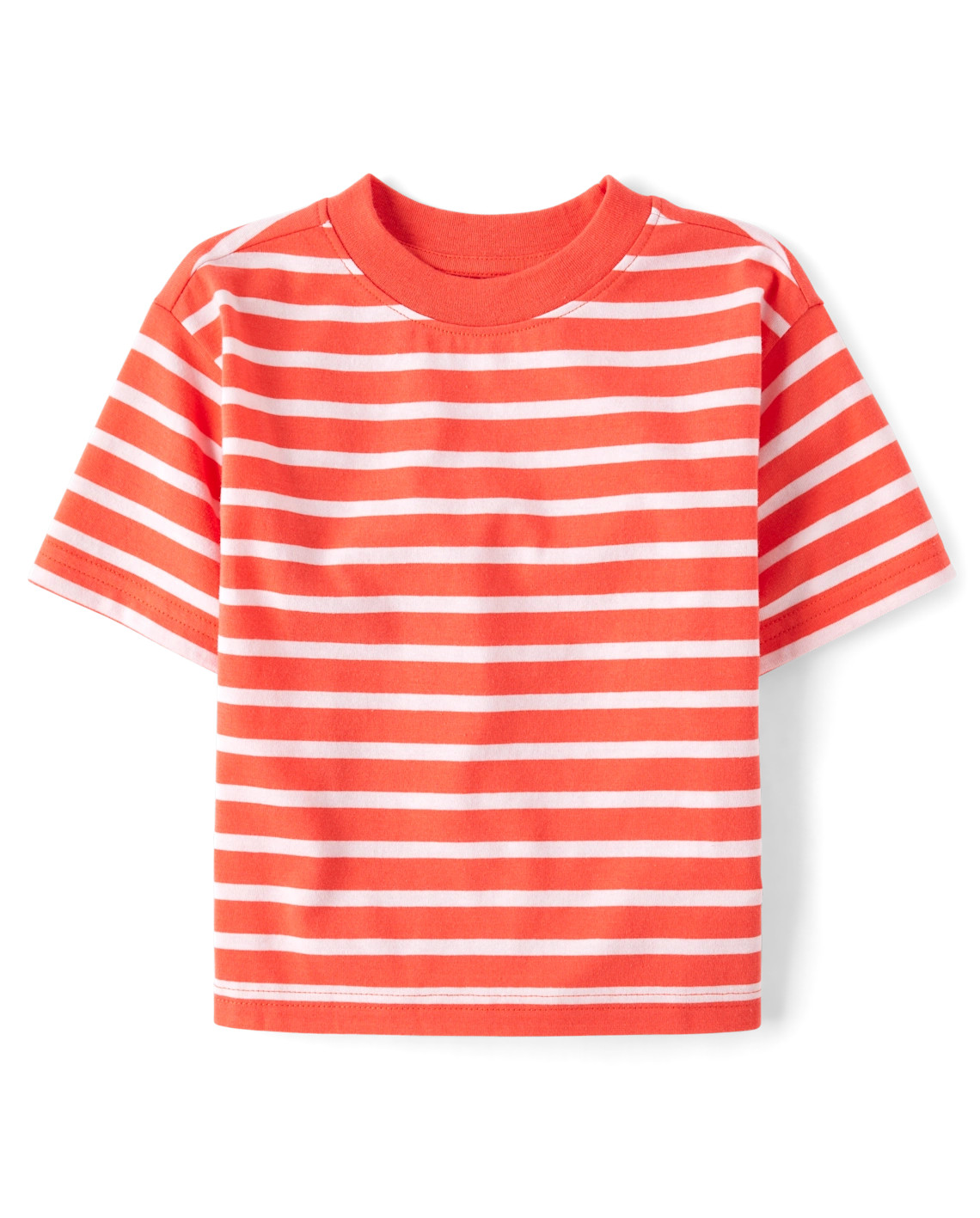 Baby And Toddler Boys Striped 2-Piece Outfit Set - orange | The Children's Place