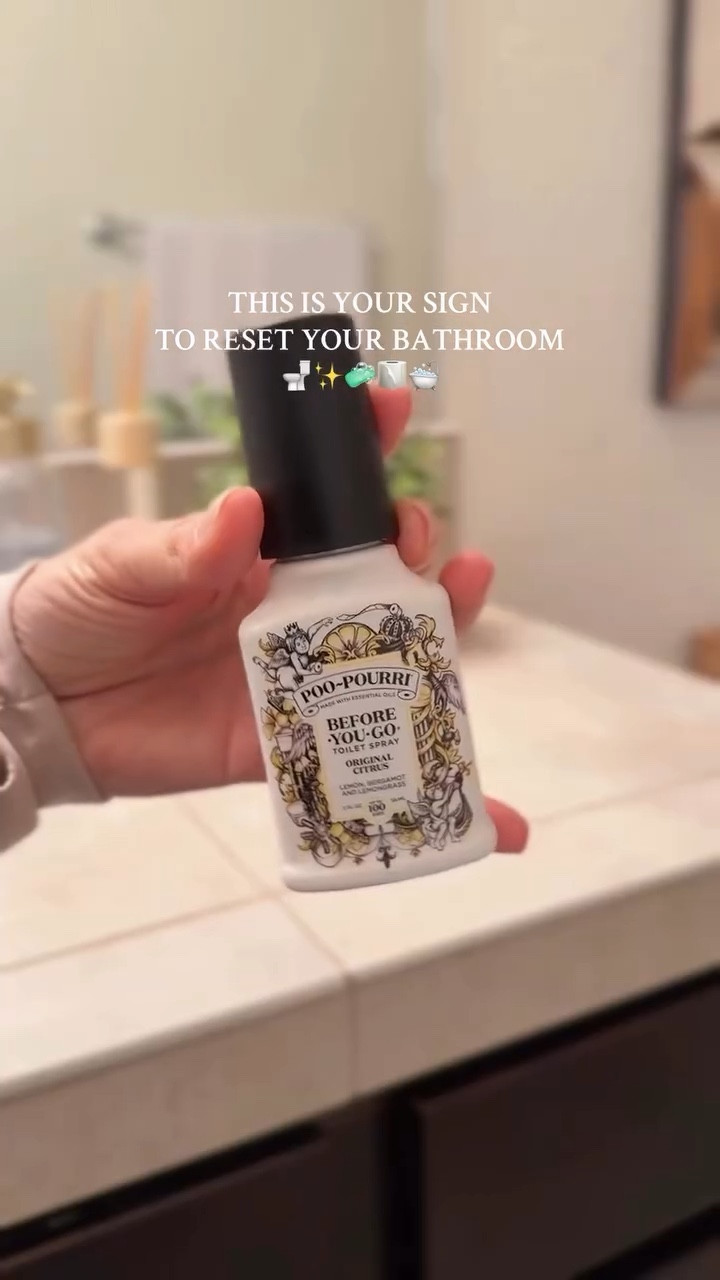 It wouldn’t be a full refresh without a Poo-Pourri restock!
•
•
#bathroomtok
#poopourri #pourri #smellgood @poopourri
