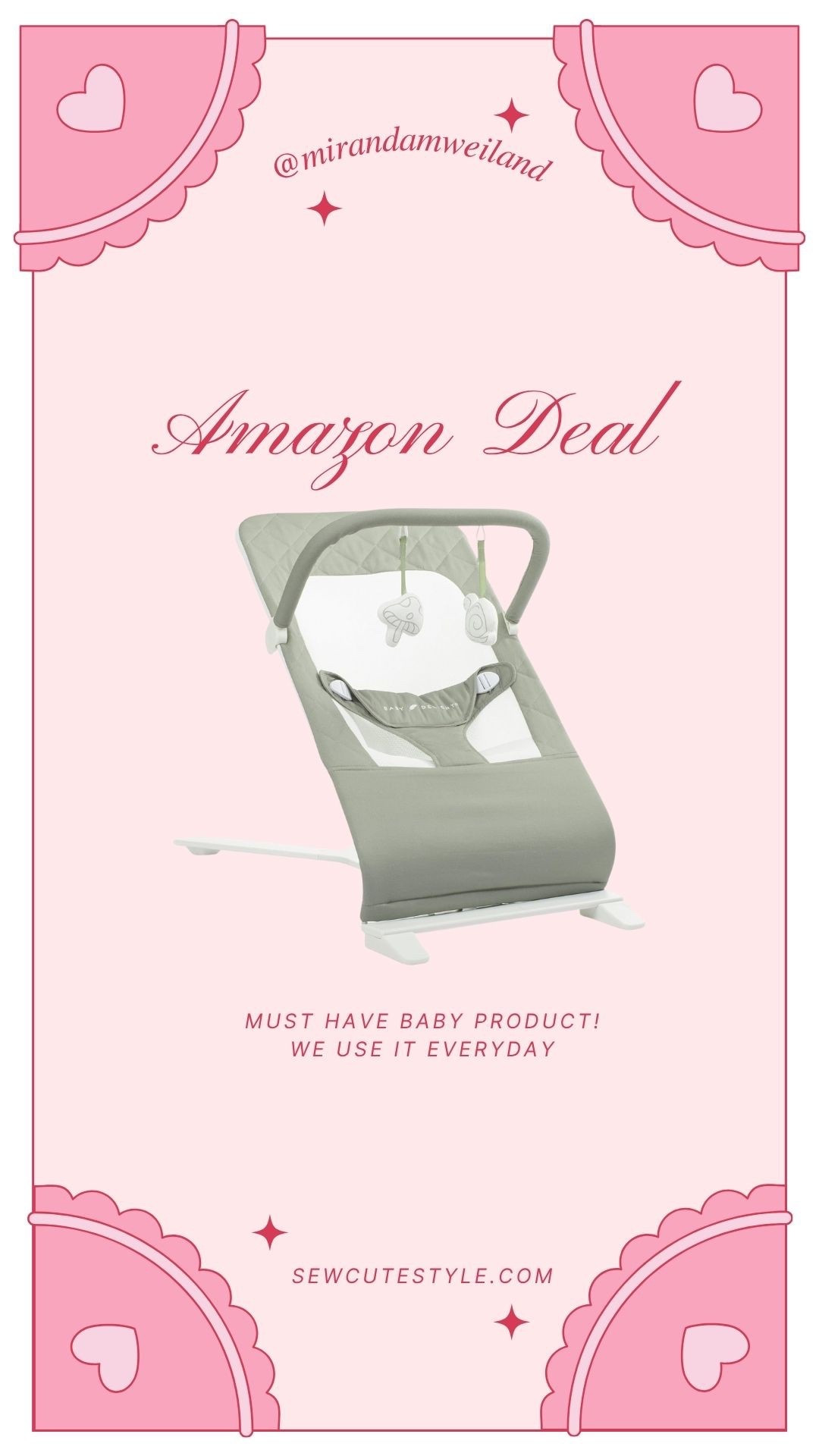 One of our favorite baby items! We use it everyday. Affordable baby bouncer. 

#LTKBaby #LTKFindsUnder100