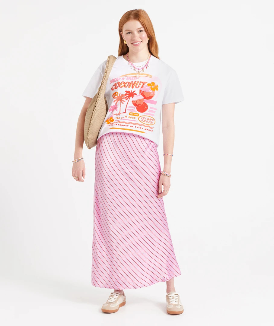 CHLOE SATIN BIAS MIDI SKIRT | Sportsgirl