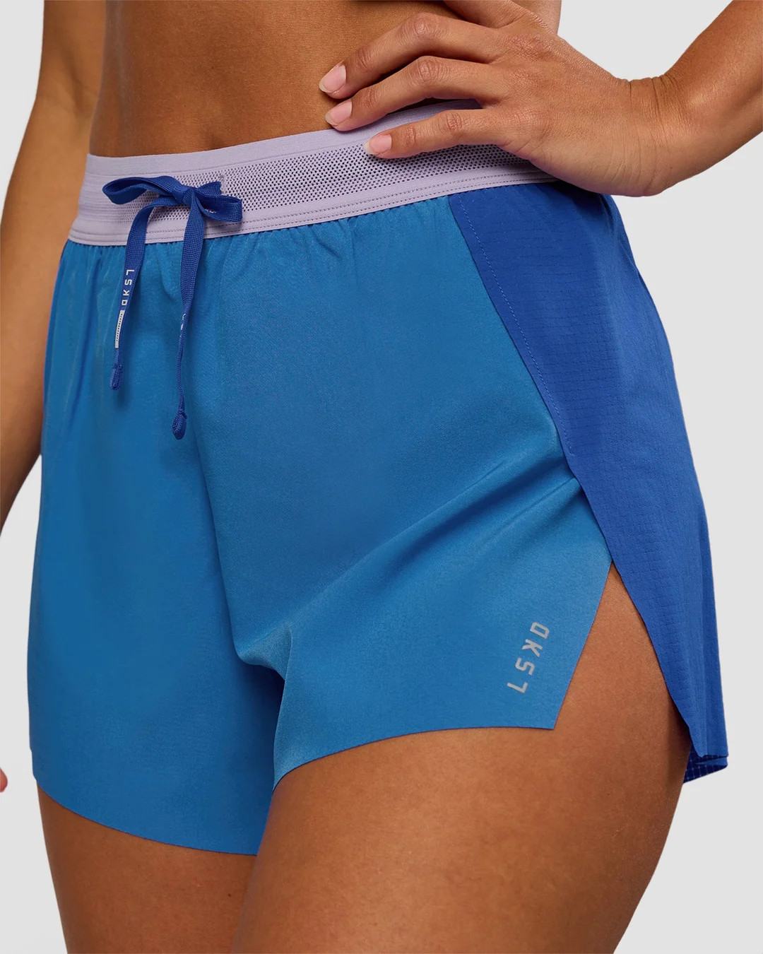 Accelerate 3" High-Rise Running Short - Electric Indigo-Multi | LSKD | LSKD
