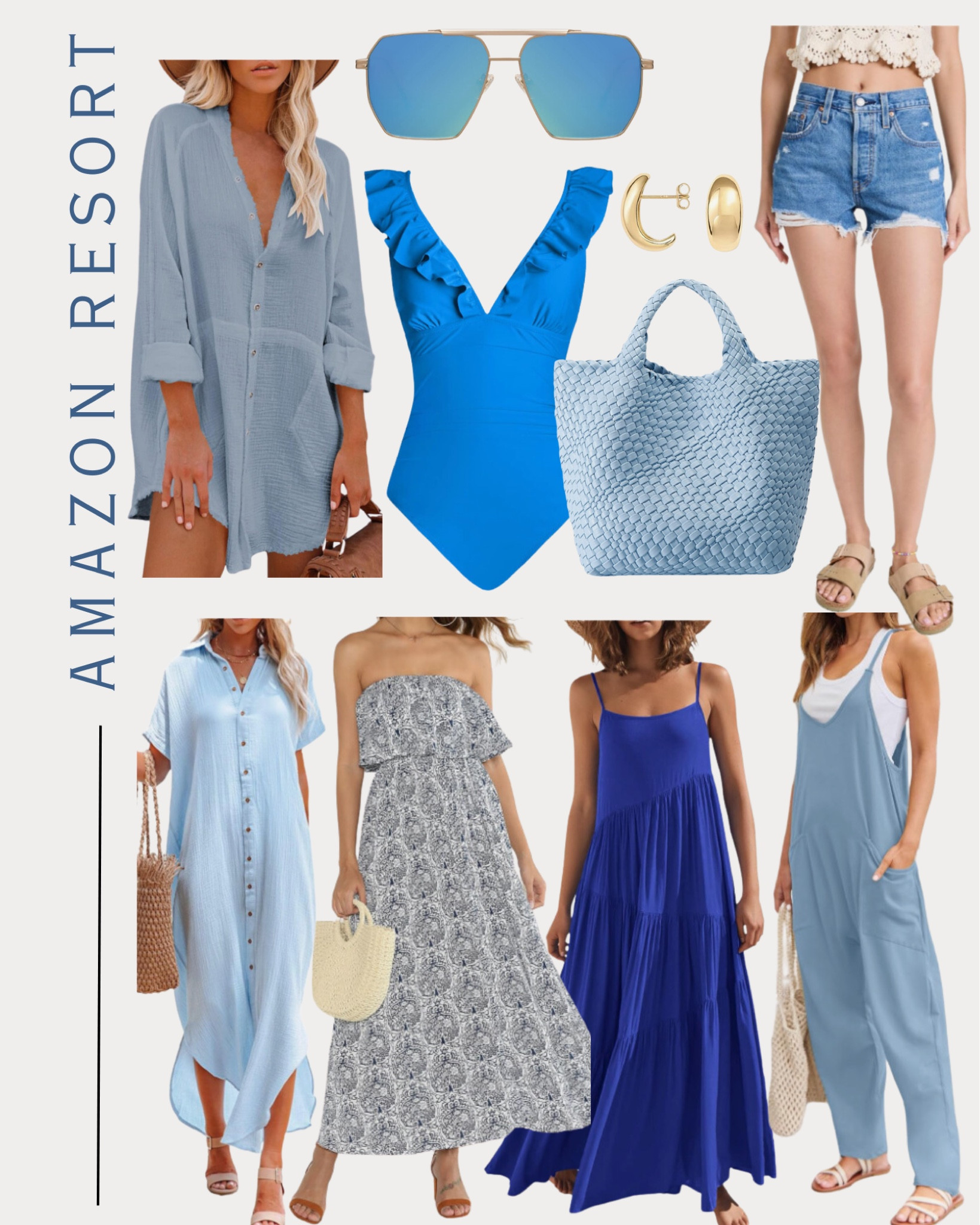 #vacationoutfit #resortwear #amazonfashion #maxidress #jumpsuit #swimsuit #coverup #swim #vacation

#LTKstyletip #LTKswim #LTKtravel