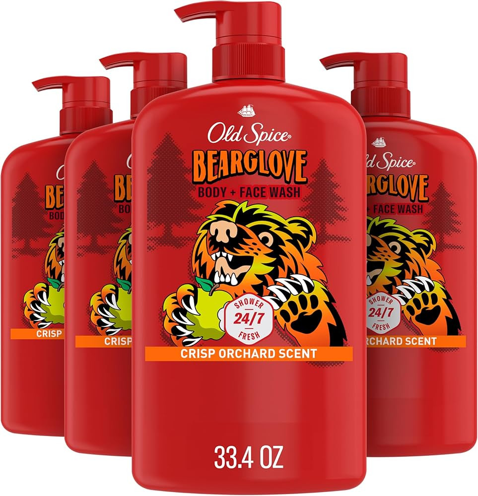 Old Spice Cleansing Body Wash for Men, 3X Defense, 24/7 Shower Fresh with Lasting Scent, 2-in-1 B... | Amazon (US)