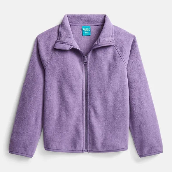 Wonder Nation Girls Microfleece Full Zip Jacket, Purple product image from the verified GPgrows LTK collection