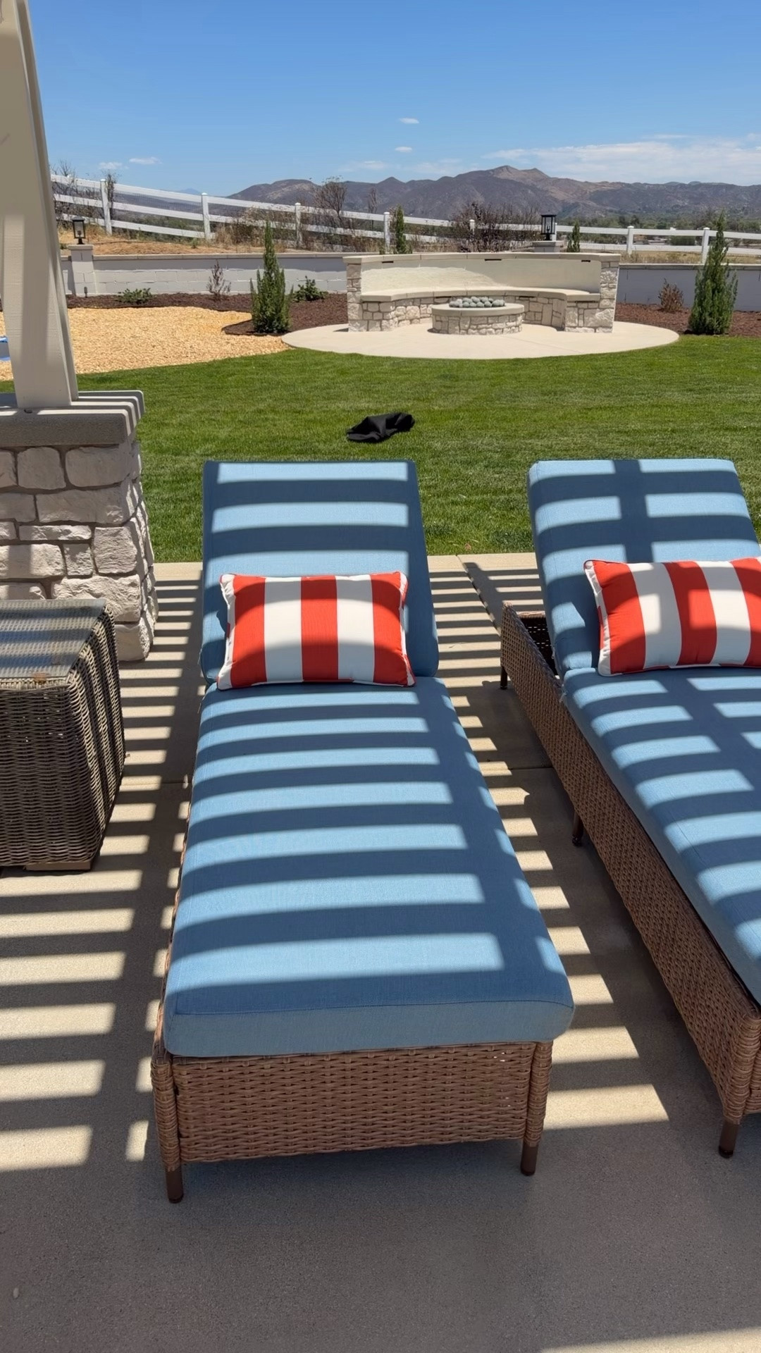 Got these chaise lounges from Walmart! They’re so nice and under $200 each!

#LTKHome #LTKSeasonal