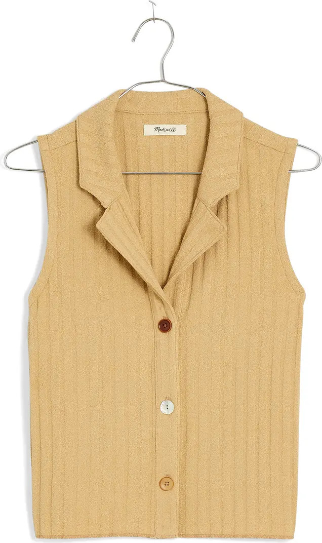 Madewell Mixed Button Rib Polo Tank | Nordstromrack | Nordstrom Rack