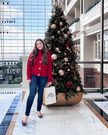 Christmas Day outfit inspo 🥰 everything fits TTS. I can’t link the ballet flats but they are from Tieks.com
🗝️ Holiday outfit, Amazon Fashion, Tieks 

#LTKparties #LTKHoliday #LTKstyletip