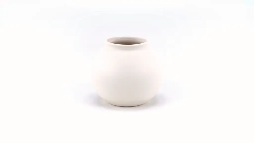 Better Homes & Gardens Matte Ceramic Round Vase, 5.9", Natural Beige White | Walmart (US)