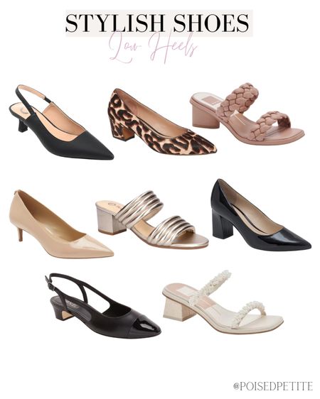 Stylish low heels to grab! A style or two for every season  

#LTKFind #LTKSeasonal #LTKshoecrush