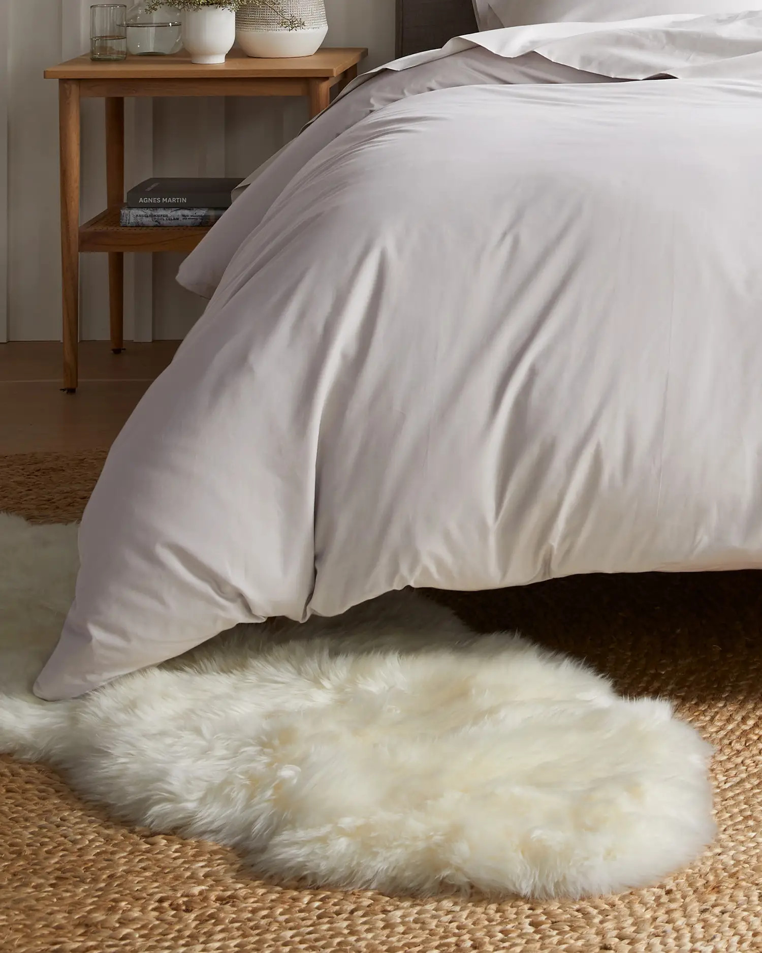 Ivory Australian Double Sheepskin Rug | Quince