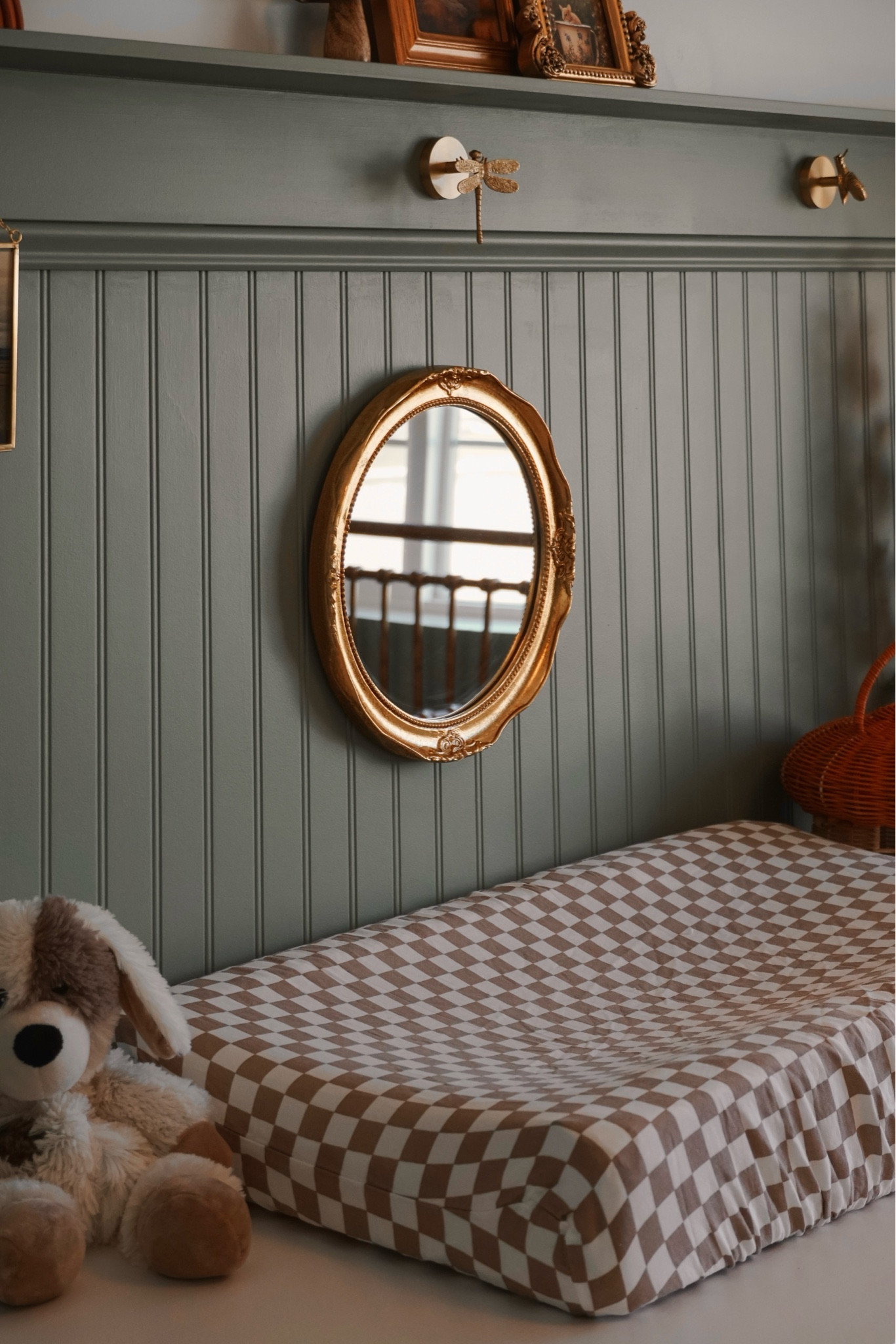 23 dollars say what?! The cutest and most affordable mirror ever! It’s the perfect little mirror for my baby to look in while sitting on his changing table . 🤍

#LTKhome #LTKbaby #LTKfamily