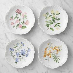 AERIN x Williams Sonoma Meadow Lace Salad Plates | Williams-Sonoma