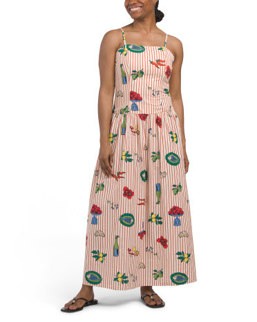 Dropped Waist Maxi Dress | TJ Maxx