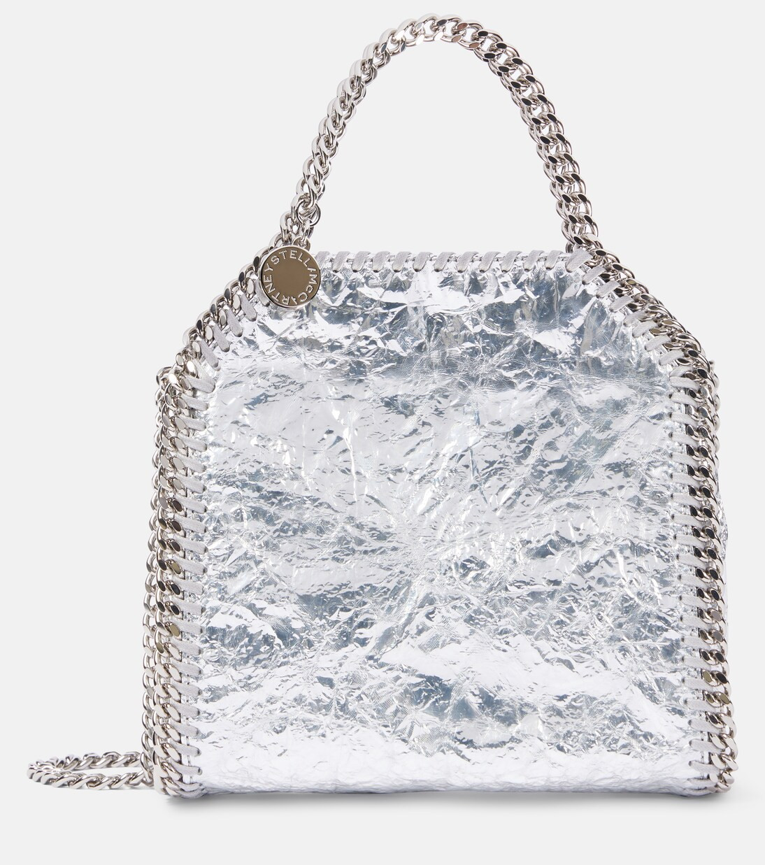 Falabella Mini metallic shoulder bag | Mytheresa (UK)