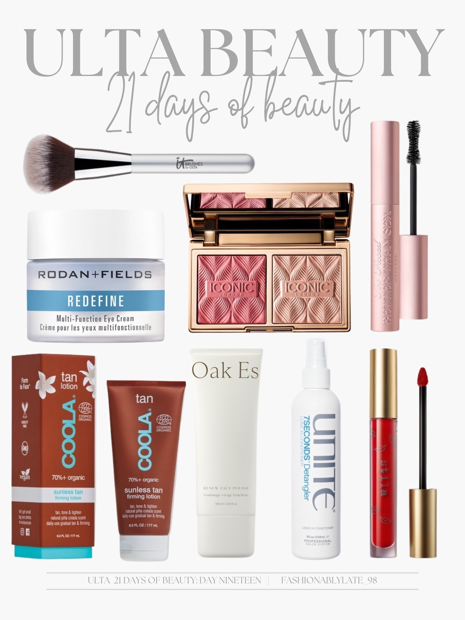 ulta 21 days of beauty - 50% off today!

#LTKSaleAlert #LTKBeauty