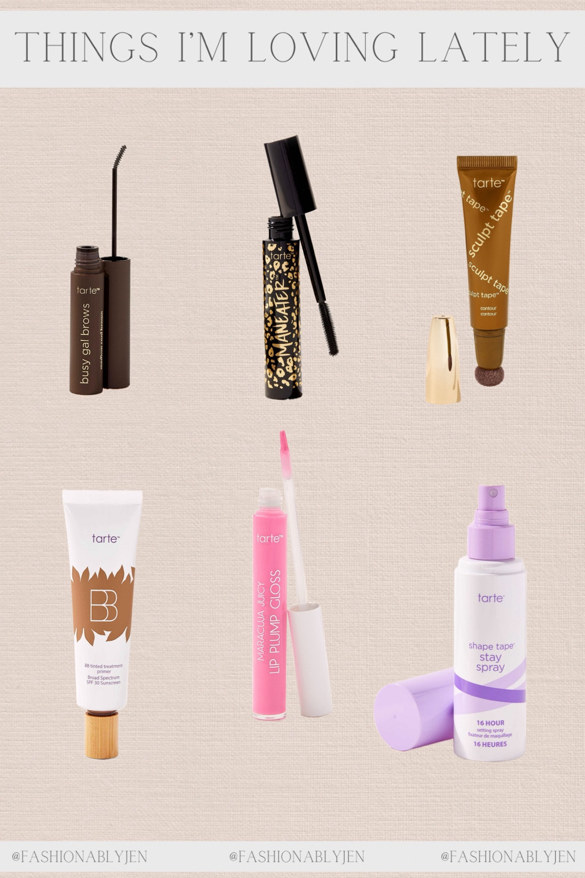 Things I got from the Tarte sale that I am loving!

Makeup, Tarte, beauty

#LTKOver40 #LTKBeauty