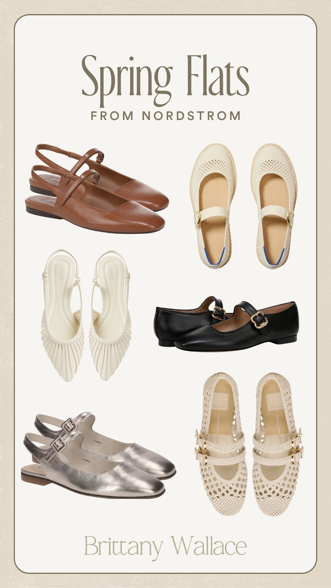 So many cute flats for spring!! 🌸 
women’s shoes, trending, ballet flats, sling-back flats, style 

#LTKshoes 