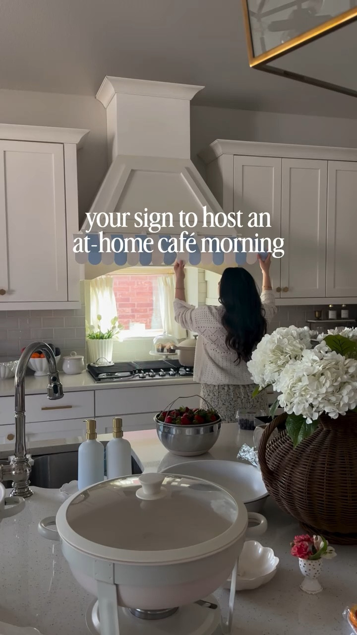 A sweet Mother’s Day idea—invite your mom friends, family, and neighbors and bring the café home 

Coffee really has a way of bringing people together, especially when you add a chilaquiles bar! This whole setup reminded me of growing up and watching my mom enjoy cafecito time with neighbors in the afternoons. There was often coffee, conversation, and connection.

Follow me @threetimesahome for more cozy home ideas 🩵 

#athomecafe #mothersdayideas #coffeetime #homedecor #entertainingideas

#LTKHome #LTKmorningroutine #LTKmomlife