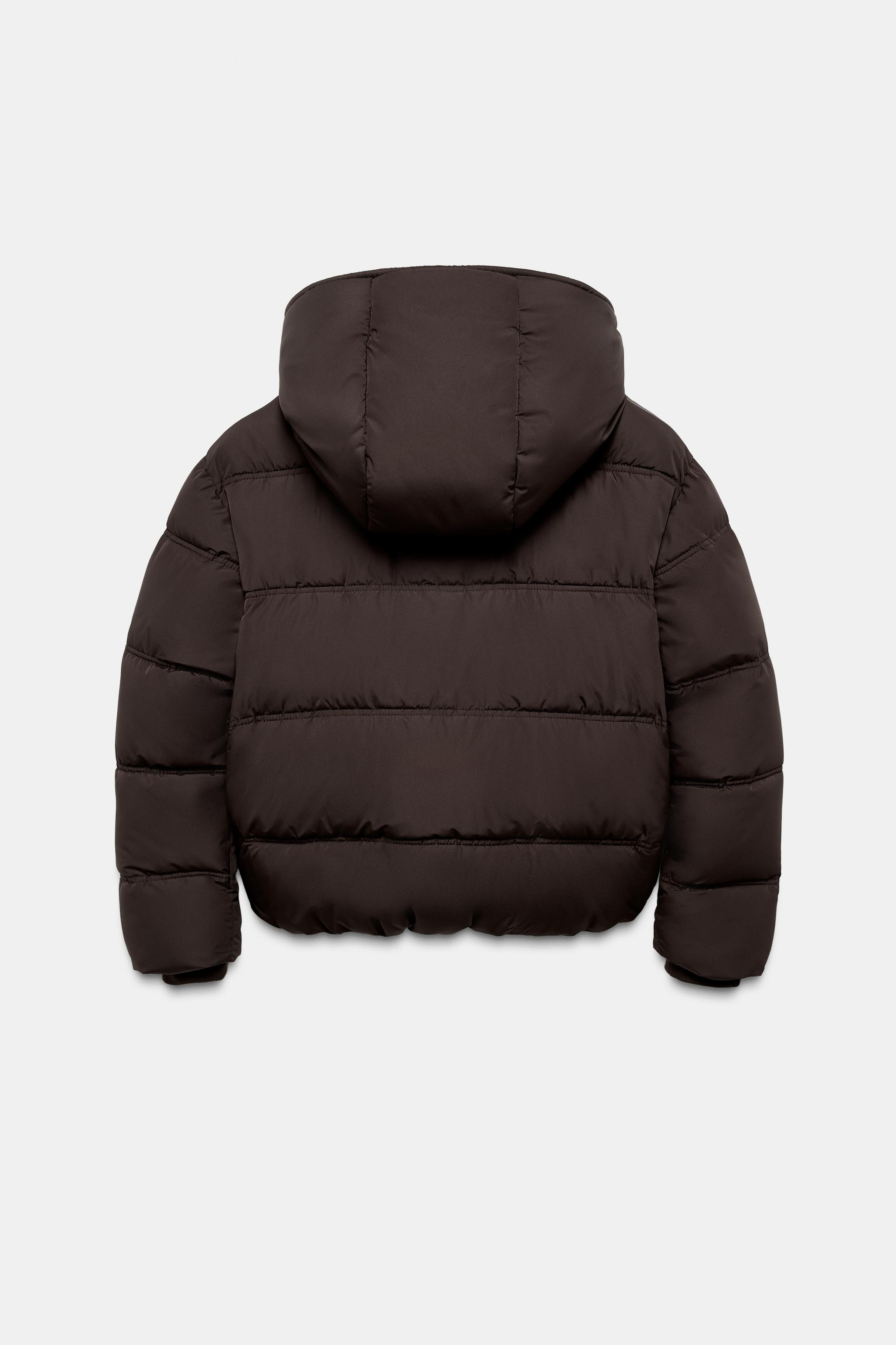 SHORT WATER-REPELLENT WINDPROOF PUFFER ANORAK | Zara UK