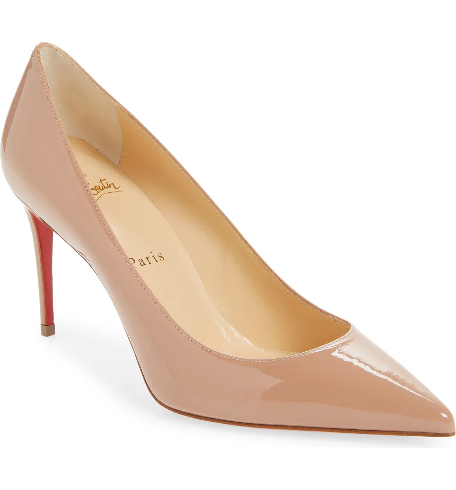 Christian Louboutin Kate Pointed Toe Patent Leather Pump | Nordstrom | Nordstrom
