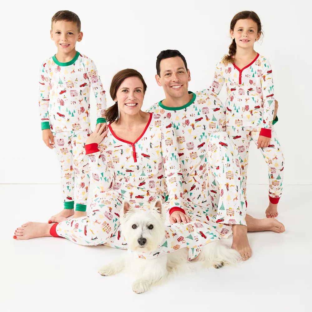 LC Lauren Conrad Jammies For Your Families® Holiday Village Pajama Collection | Kohl's