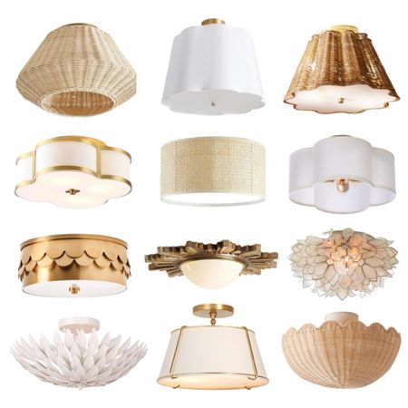Flush mount lighting ✨ These are my current favorites, with a range of prices and a few on sale!

#LTKsalealert #LTKhome