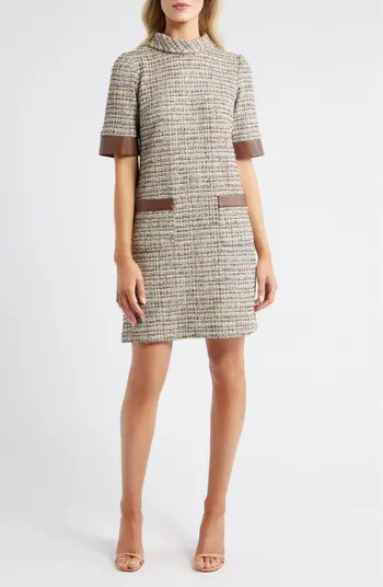 Metallic Tweed Dress | Nordstrom