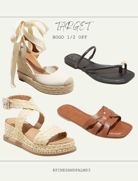 Bogo sandals, target 

#LTKfindsunder100 #LTKsalealert #LTKfindsunder50