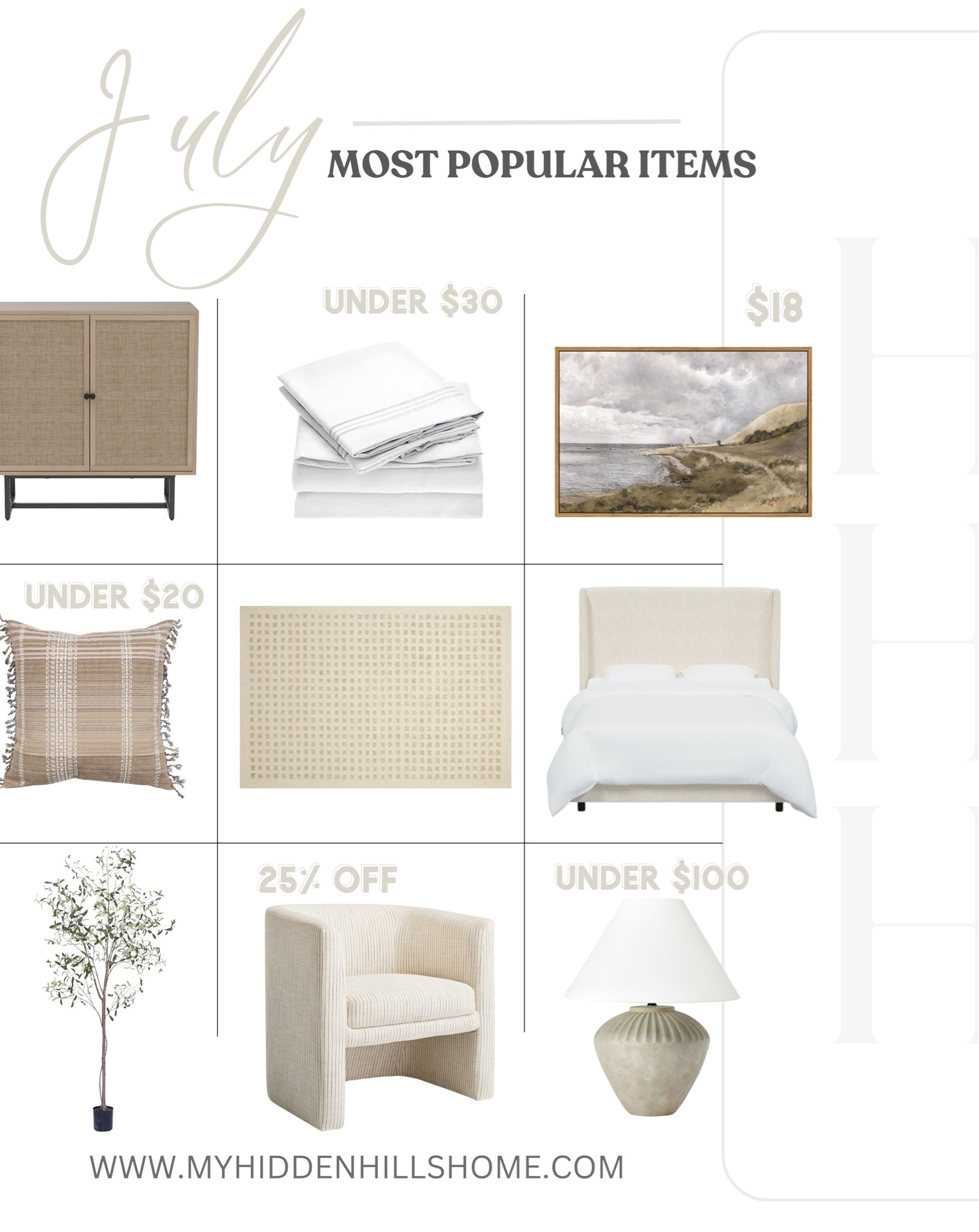 Home decor best sellers! Here were some of the best selling home items in July! I have most of these items in my home & love them! They’re featured on so many of my mood board! #bestsellers #home

#LTKSaleAlert #LTKStyleTip #LTKHome