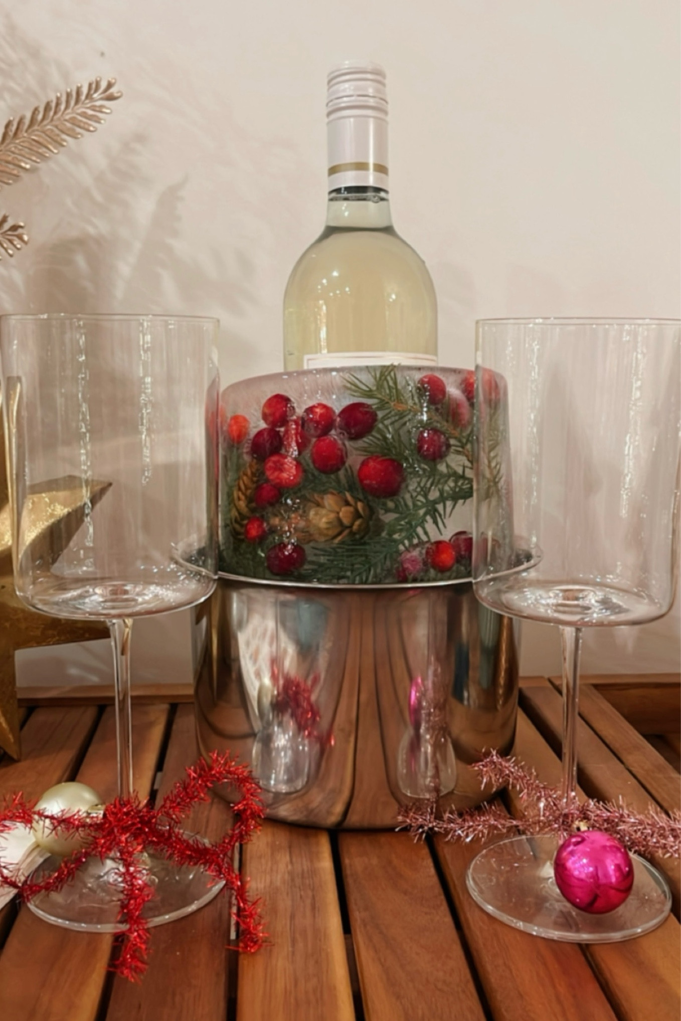 I love this ice mold to chill white wine while entertaining 

#LTKfindsunder50 #LTKGiftGuide #LTKhome