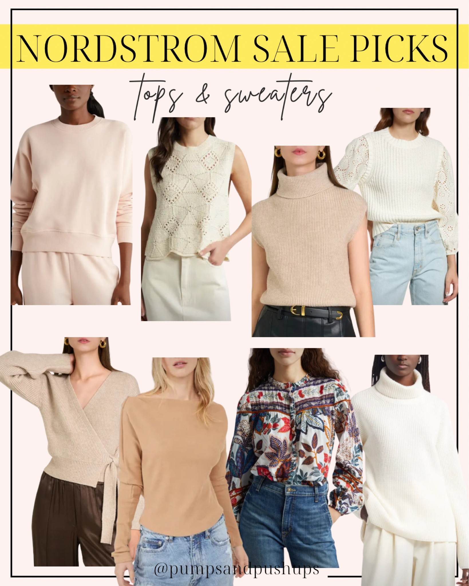 Tops and sweaters that caught my eye! 

#LTKxNSale