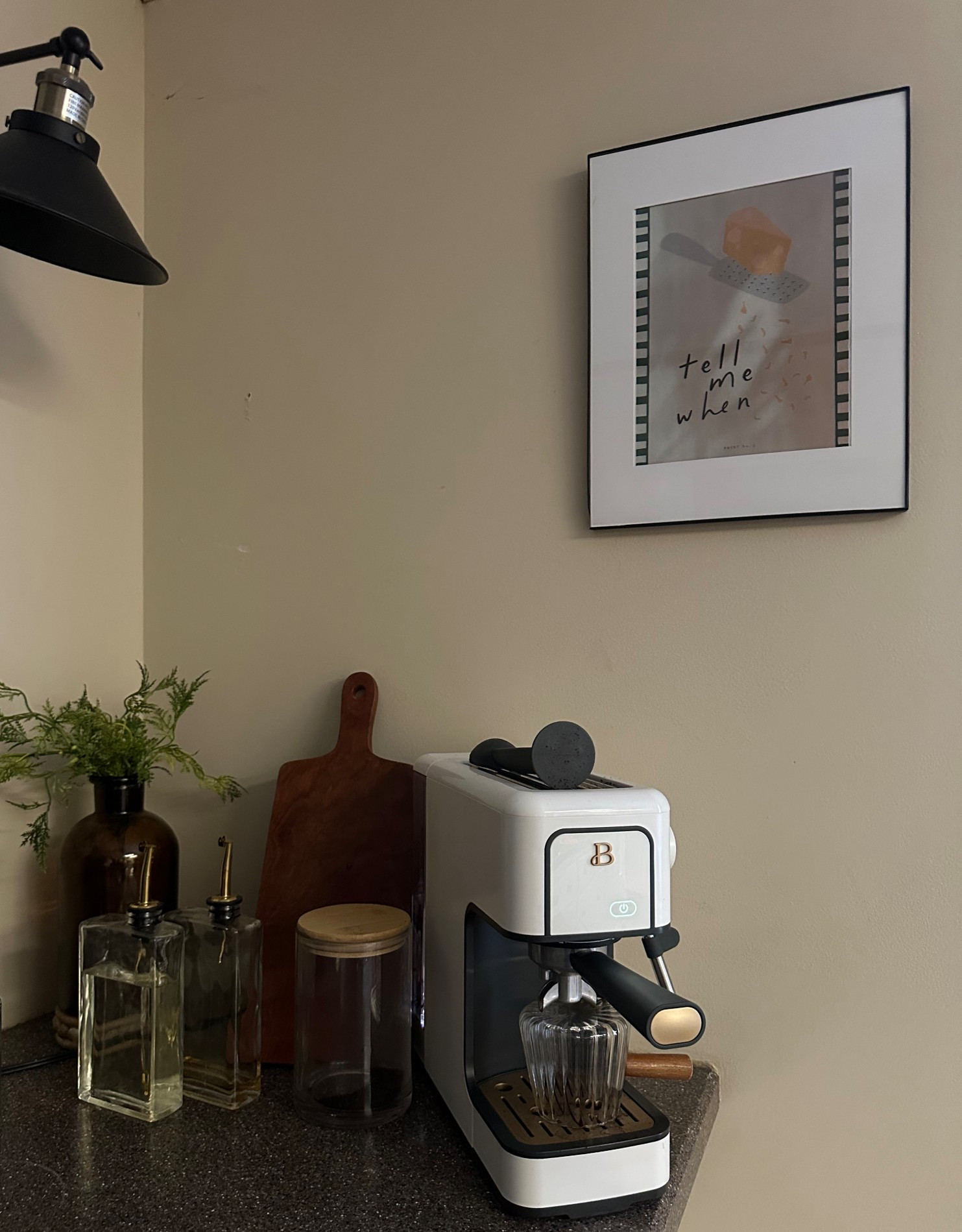 I’m looooving this beautiful by drew barrymore espresso machine ☕️ Wal-Mart find, and a good price!

#LTKmorningroutine #LTKSaleAlert #LTKmomlife